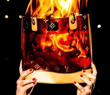 louis vuitton burn bags|does louis vuitton burn all his bags.